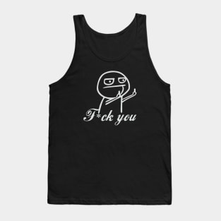 Fuck Sake Fuckery Fuck U You Fuck F*ck - Funny - Bumper - Funny Gift - Car - Fuck - You Tank Top